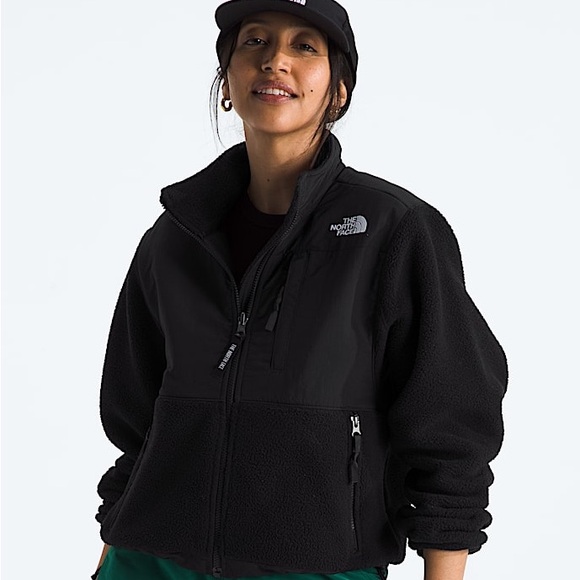 The North Face Women's Black Retro Recycled Utility Fleece Jacket Size - XL EUC - Picture 1 of 11